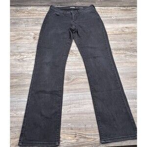Levi's Jeans Women's Black Dark Wash Curvy Straight Leg Jeans Size 12 ~32x31